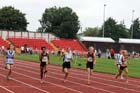 Girls under-13s 100 metres at the Gateshead Tartan Games Open.